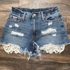 2 pairs of Aeropostale Jean shorts